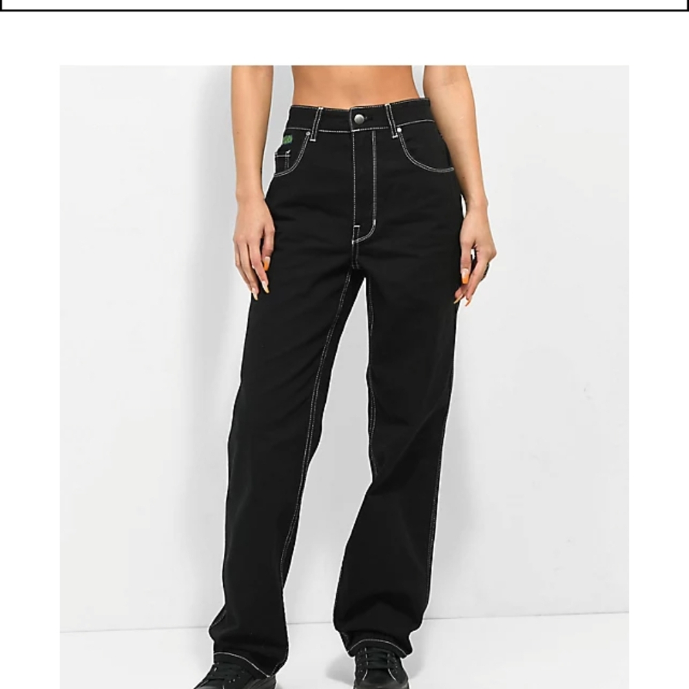 Empyre Black Flare Wide Leg Jeans. Perfect Condition.